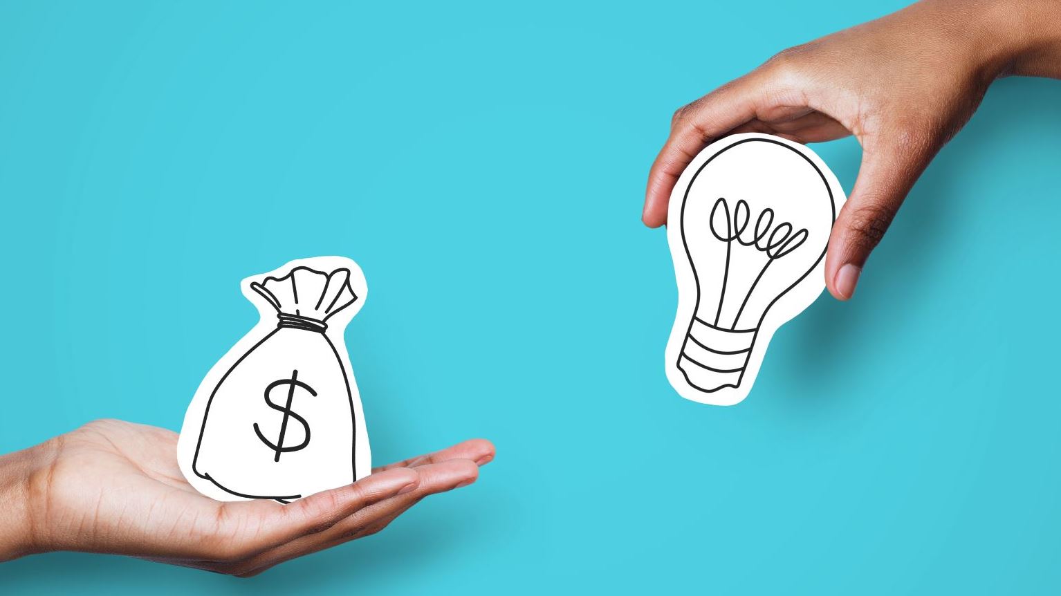 Image showing two lightbulbs