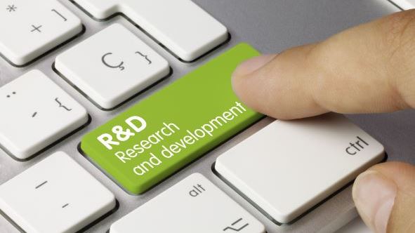 Keyboard with Research and Development Key