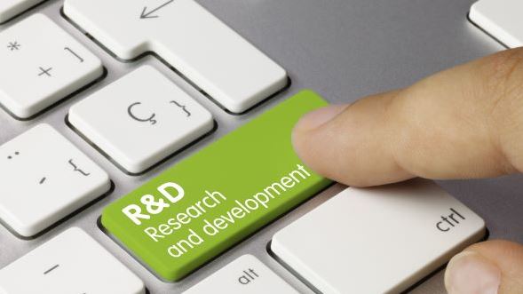 R&D key on laptop keyboard
